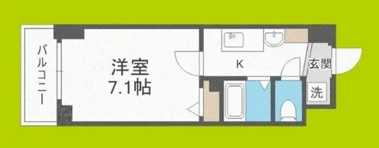 パレステージ田端ファストコート 4階階 間取り