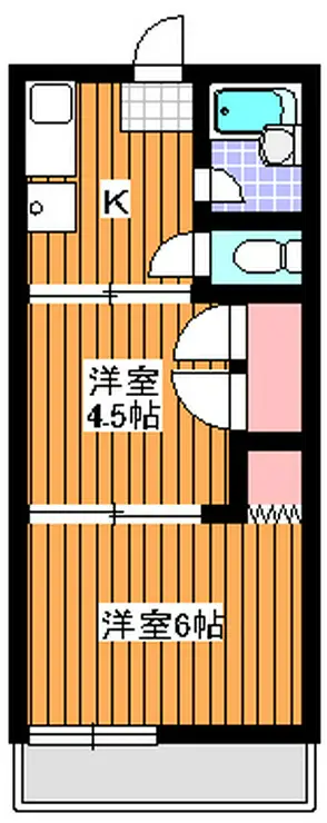 石塚ハウス 2階階 間取り