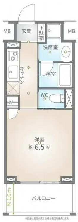 ステージグランデ新川 11階階 間取り