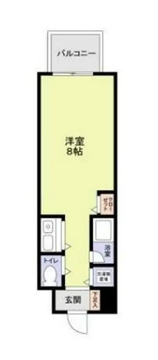 第20シグマビルディング関内 5階階 間取り