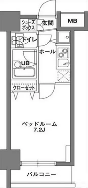 KDX岩本町レジデンス 5階階 間取り