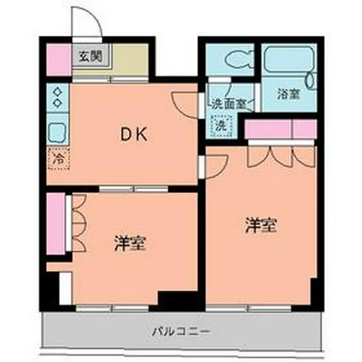 ベイステート安間 9階階 間取り