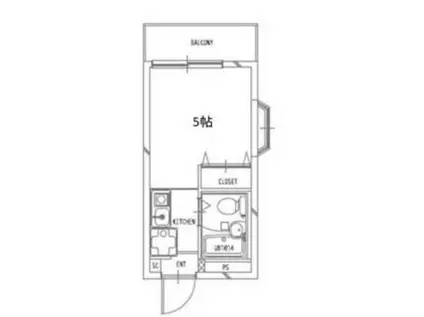DRホームズ桜台II(ワンルーム/3階)の間取り写真