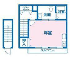 神戸電鉄粟生線 三木駅(神戸電鉄) 徒歩8分 2階建 築11年(ワンルーム/2階)の間取り写真