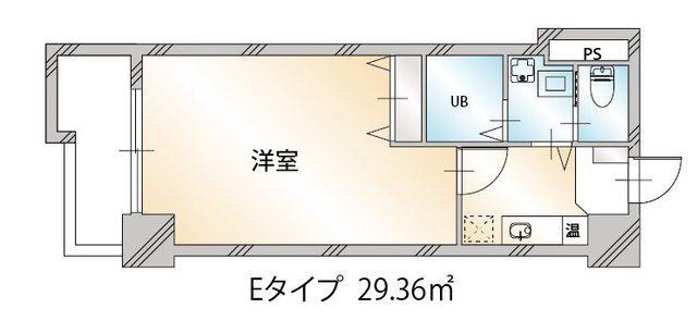ドミール金沢駅西(1K/9階)の間取り写真
