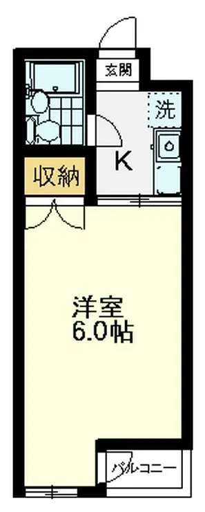 アメニティコウヤマ第12ガーデン 2階階 間取り