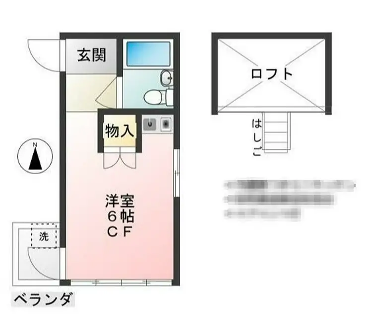 陽光ハイム北砂 3階階 間取り