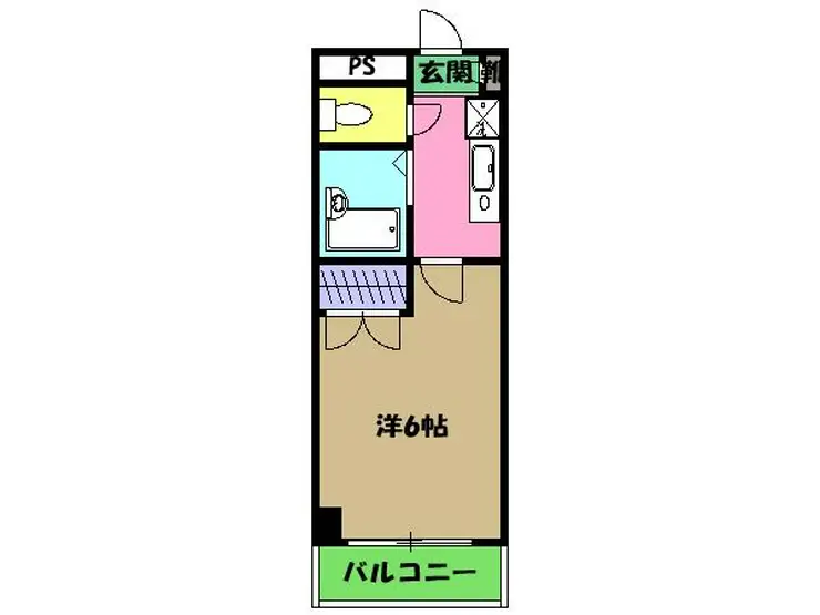 サンフェリカ八王子 1階階 間取り