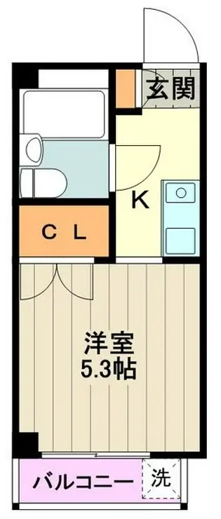 パークアベニュー桜 5階階 間取り