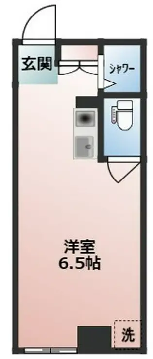 中十条ハイツ 1階階 間取り