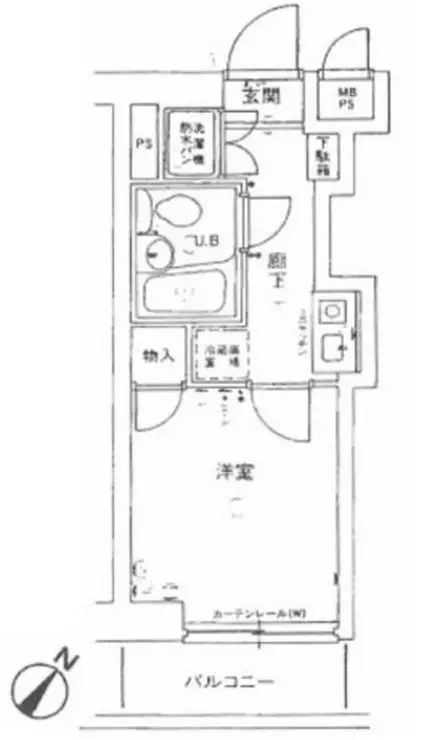 ワコーレ東村山 1階階 間取り