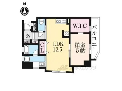 グランスター大宮(1LDK/9階)の間取り写真