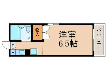 寿ハイツ(ワンルーム/3階)の間取り写真