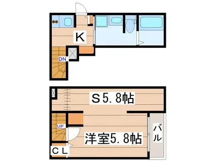 PRECIOUS COURT(1SK/1階)の間取り写真