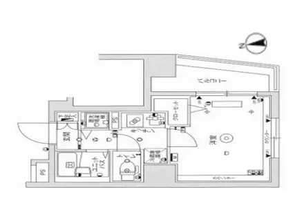 スカイコート大森壱番館(1K/3階)の間取り写真