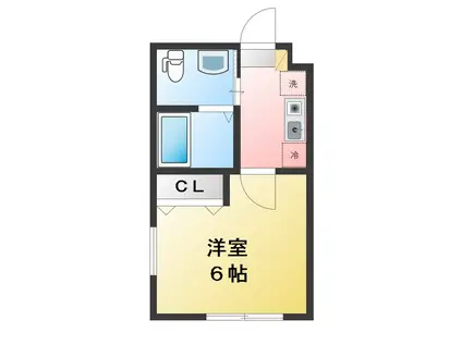 グレイスリーフ(2LDK/1階)の間取り写真