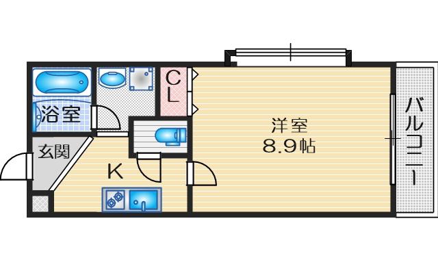グランプリュスK(4LDK/2階)の間取り写真