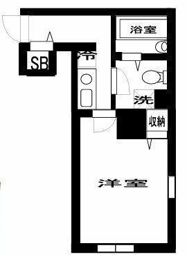 ユナイテッドグロー文京白山(1K/4階)の間取り写真
