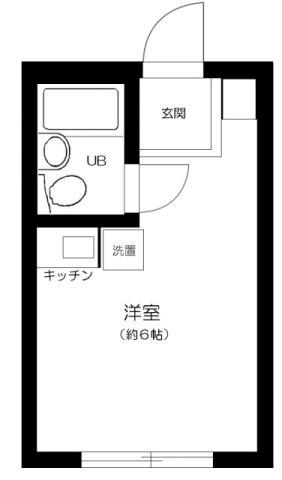 MFプラザ(ワンルーム/3階)の間取り写真
