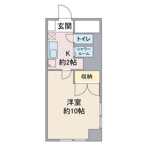 麦島建設本社ビル(1K/4階)の間取り写真