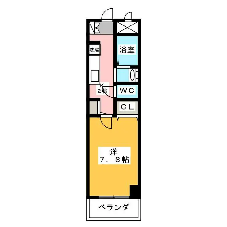 レジェンドアビタシオン 3階階 間取り