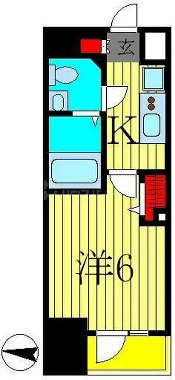 プレール・ドゥーク東京EAST 2階階 間取り