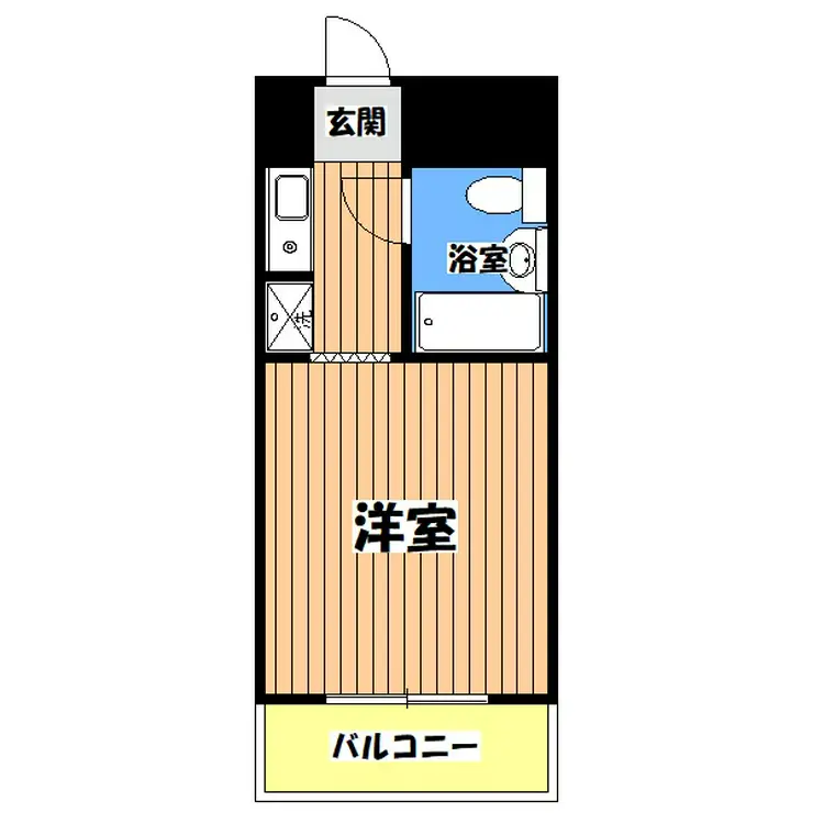 タッシ国立 4階階 間取り