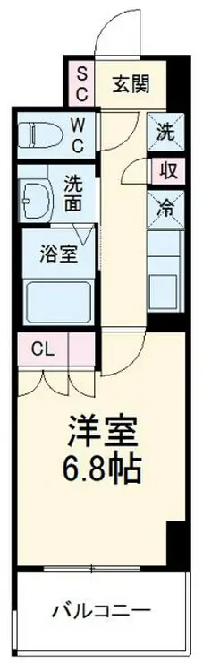 千葉ポートイースト 9階階 間取り