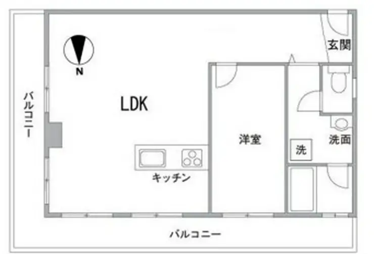 秀和西麻布レジデンス 8階階 間取り