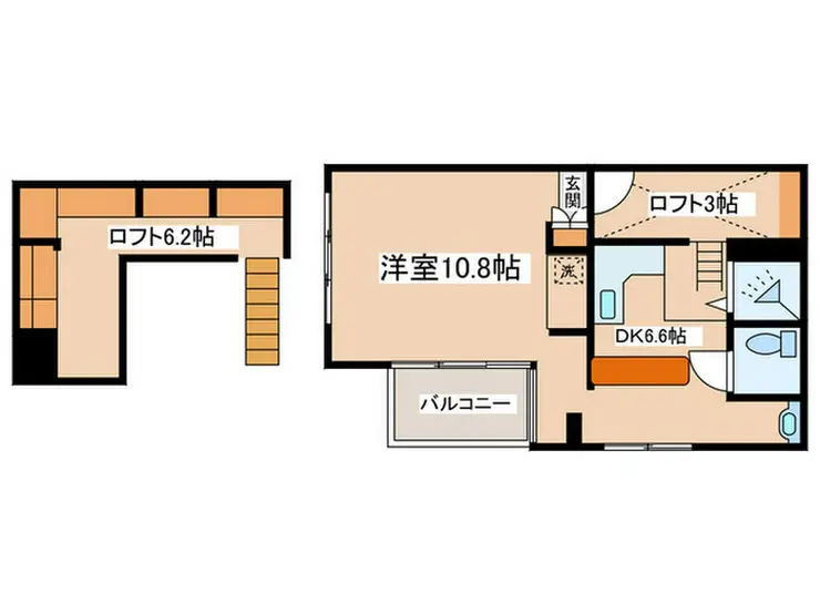 ノーブルヒルズ 3階階 間取り