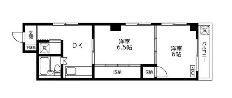STビル鶯谷 8階階 間取り