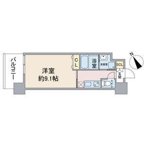 GOKISO TERRACE(1K/9階)の間取り写真