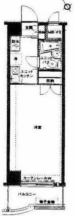 シーガル鶴見 6階階 間取り