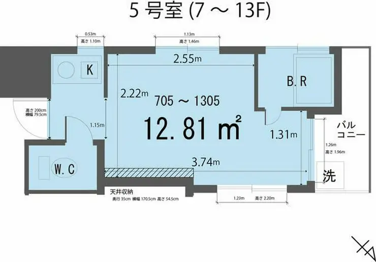 天空MURA 10階階 間取り