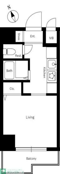 ジュエル荻窪弐番館 6階階 間取り