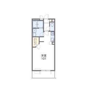 レオネクスト住吉2番館(1K/2階)の間取り写真