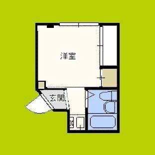 サンプラザ京橋(ワンルーム/3階)の間取り写真