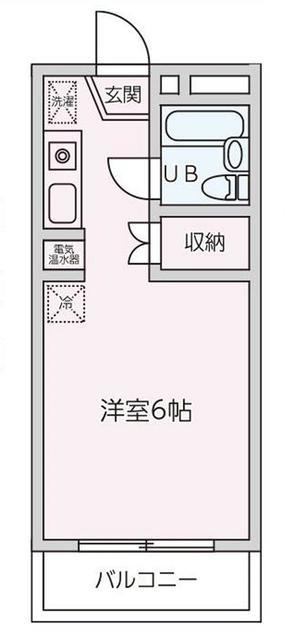 ストークレジデンスナカザワ(ワンルーム/2階)の間取り写真