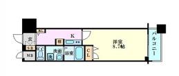 プレサンス新大阪ステーションフロント(1K/6階)の間取り写真
