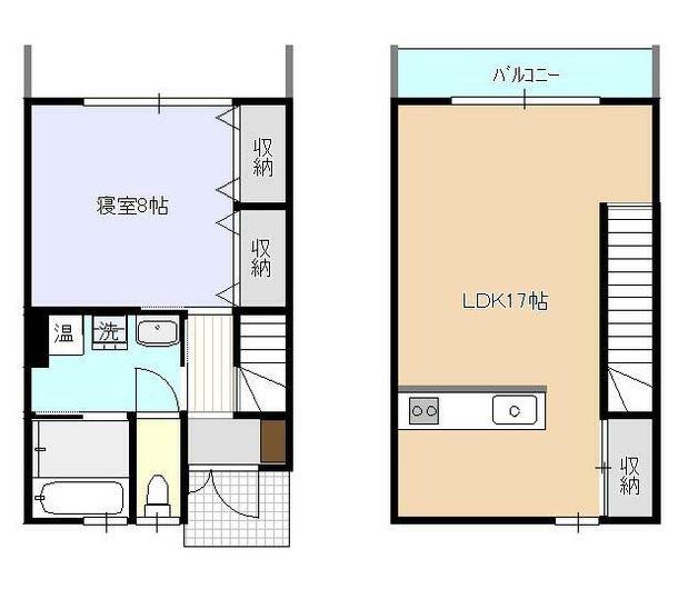 PREGIO IZUMI II(1LDK/1階)の間取り写真