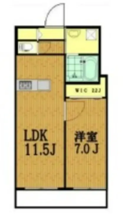 リバード北加瀬 1階階 間取り