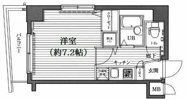 ガラ・ステージ神田神保町 9階階 間取り