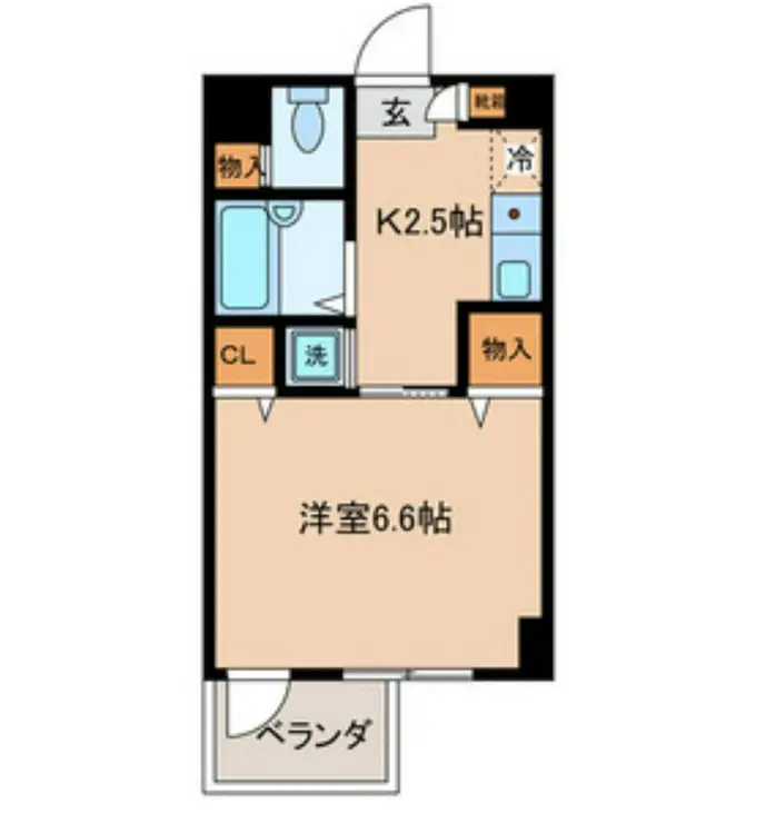 CasadelAkehama 8階階 間取り