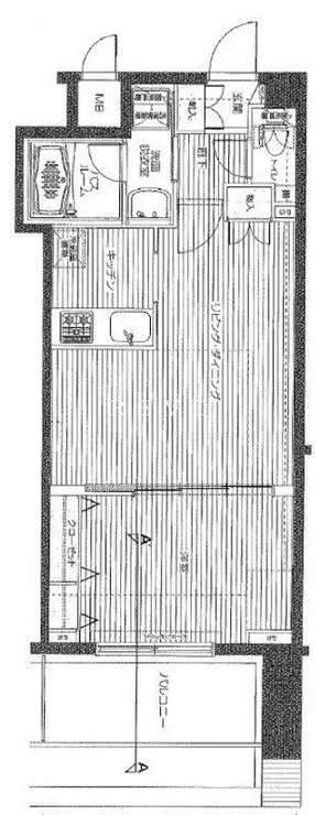 トーシンフェニックス江戸川橋 5階階 間取り