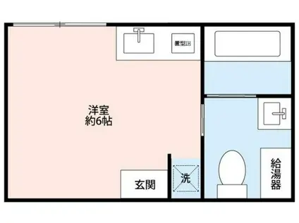 レピュア南千住レジデンスII(ワンルーム/3階)の間取り写真