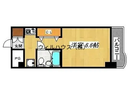 メゾンドフェニックス(ワンルーム/5階)の間取り写真