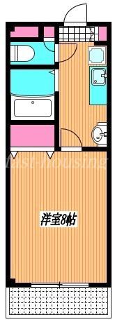 プリメーラ壱番館(1K/1階)の間取り写真