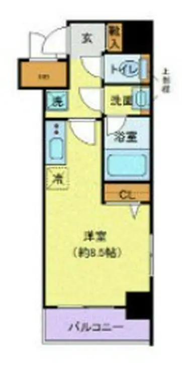 リーフコンフォート本厚木 11階階 間取り