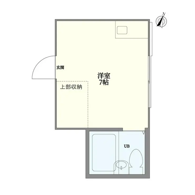 パレスリバーサイド 1階階 間取り