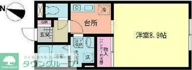 パークサイドテラス 2階階 間取り